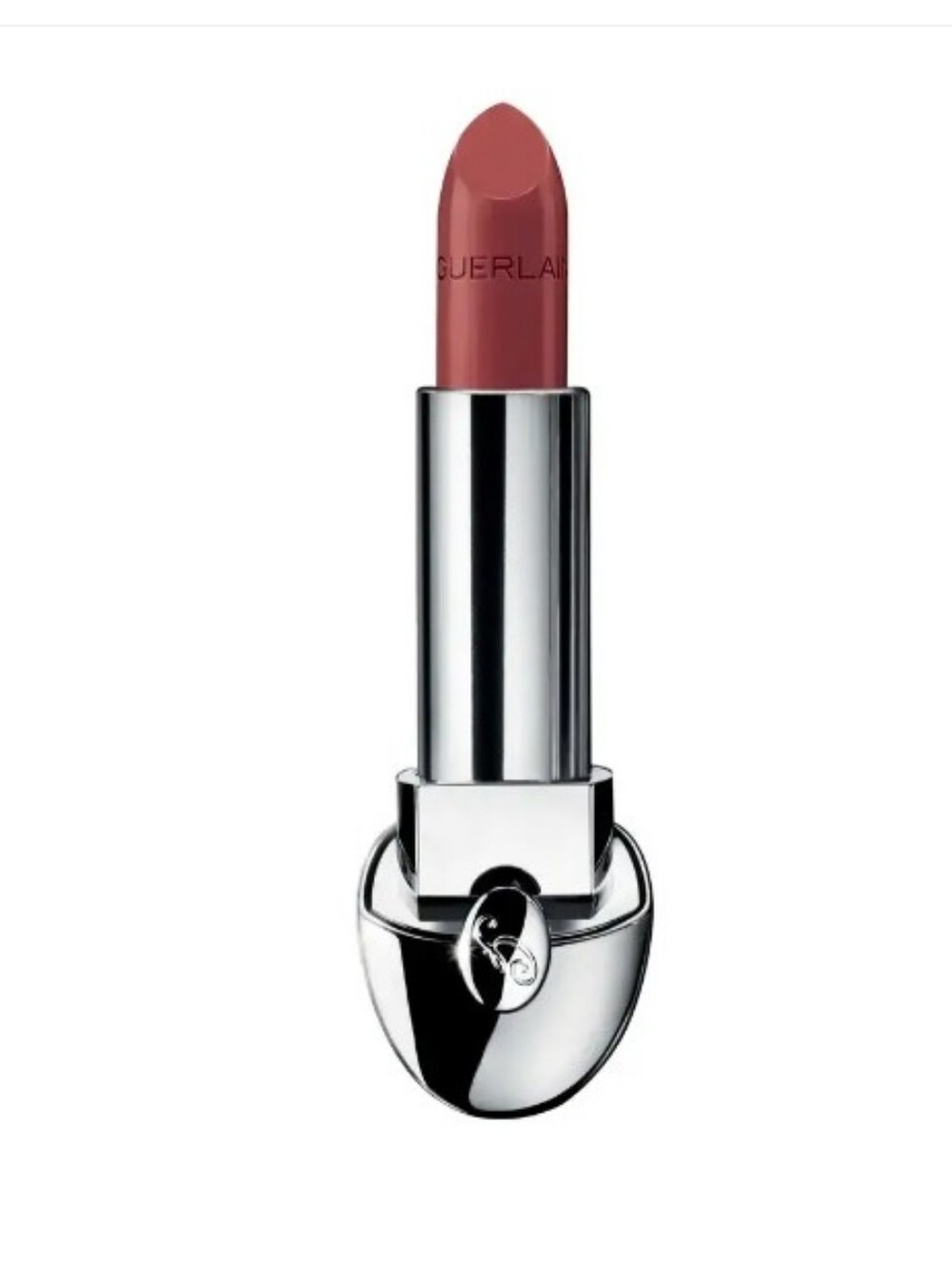 GUERLAIN No. 66 rouge customizable lipstick shade in no.66 /satin/no Cap No Box